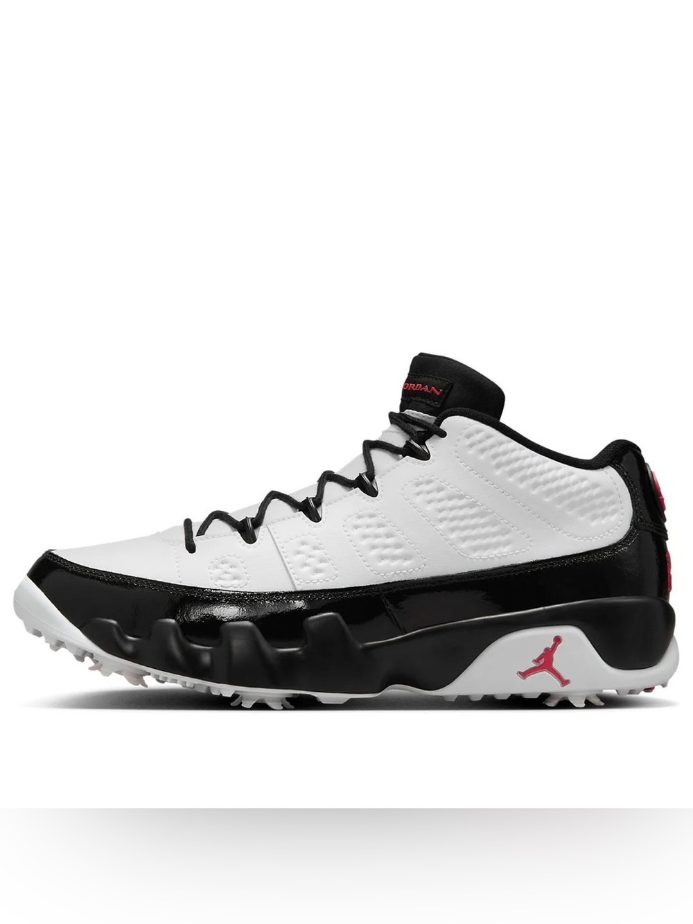Nike Air Jordan 9 G Golf Shoes White Black Red Men’s Size 7 NEW FJ5934-100